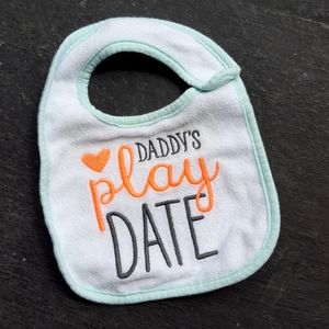 Daddy's Play Date Bib